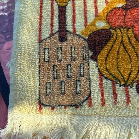 Vintage Fall Mushroom pumpkin Kitchen Towels - Picture 2 of 7